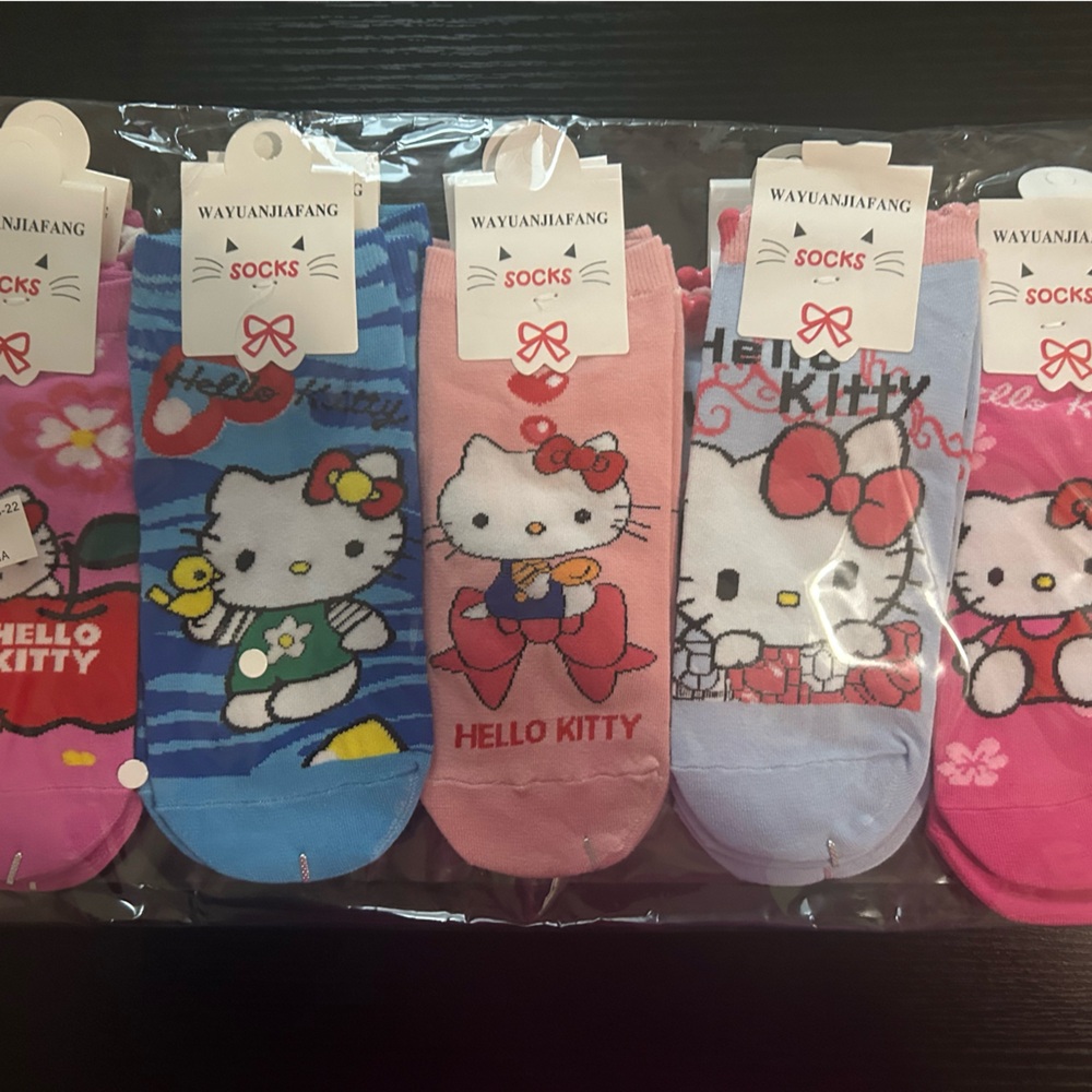 Hello Kitty Kids Socks Set - Multicolor